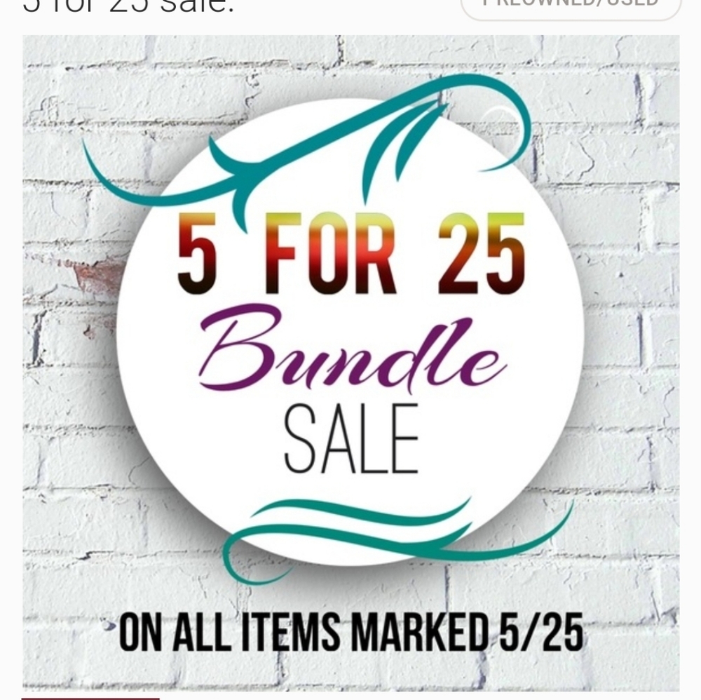 Items marked 5/25 🤩